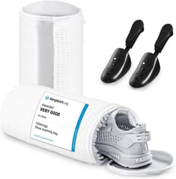 SnelShoppen - 2 Stuks Schoen Waszak met Verstelbare Schoenrekken, Waszak voor Sneakers met Verborgen Rits, Herbruikbare Waszak voor in de Wasmachine, — thumbnail 1