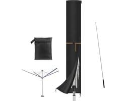 Universele Beschermhoes voor Droogmolen, Weerbestendig en Winddicht, Oxford Stof, 200 x 32 cm, Ideaal voor Buitengebruik en Bescherming tegen Weerselementen