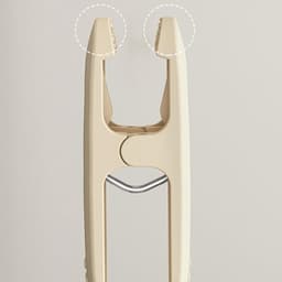 Wasknijpers - Kleding Clips - Kleding Drogen - Versterkte Grip - 10 stuks - Romig — thumbnail 3