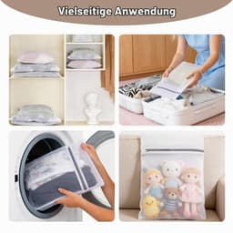 Vijf waszakjes 23 x 30 cm voor wasmachine — thumbnail 4