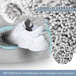 Waszak voor Schoenen - Multifunctionele Herbruikbare Tas voor Alle Schoenen en Maten, Beschermt Schoenen en Wasmachine (Grijs) — thumbnail 4