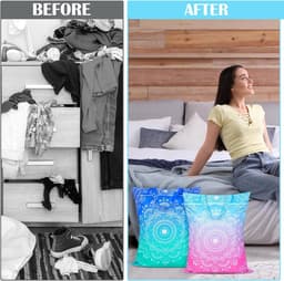 Waterdichte Reiswaszak met Handvat - 2 Stuks voor Vuile Kleding, Badkleding en Zwemspullen - Ideaal voor Vakantie en Sportactiviteiten — thumbnail 3