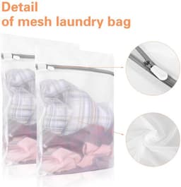 Dailygoody - Wasnet voor wasmachine - Waszak voor fijne was - Verborgen — thumbnail 2
