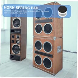 Luidspreker Voetjes - Speaker Dempers - Audio Verbetering - Schokabsorberend - 4 Stuks - Zilver — thumbnail 4