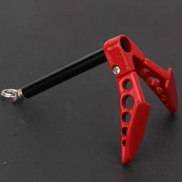 RC Auto Anker - Metaal Anker - Terrein Overwinnen - Verhoogt Authenticiteit - 9 x 6 x 2 cm - Rood — thumbnail 2