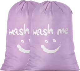 Set van 2 Waszakken, 120 Liter, Grote Opvouwbare Wasmand, Ideaal voor Thuis en Reizen, Praktische Opbergoplossing — thumbnail 1