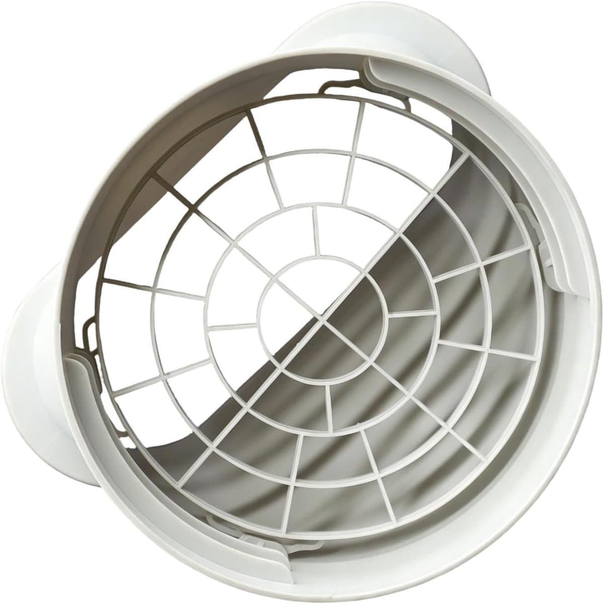 Afvoerslang Bevestiging - Condensslang Koppeling - Mobiele Units - Eendenbek Snelkoppeling - 13 tot 15 cm - Wit — afbeelding 1
