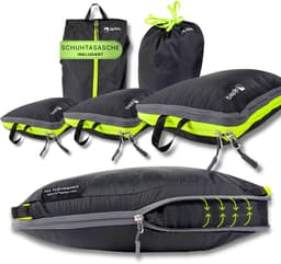 Dailygoods- Compressiekubussen 5-delig - Schoenentas - Waszak - Waterafstotend - Duurzaam - Ruimtebesparend - Opbergkubussen — thumbnail 1