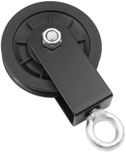 Dailygoods- Katrolblok Draaibaar - Gymkatrolsysteem - U-montagebeugel - Kabelmachine - DIY Bevestiging - 360 Graden Draaibaar - Katrol — thumbnail 4