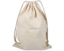 SnelShoppen - Katoenen Waszak, Wasbare Treksluiting Waszak voor Vuile Kleding, Opbergzak voor College Studenten, 22x28cm, Ruime Opbergtas