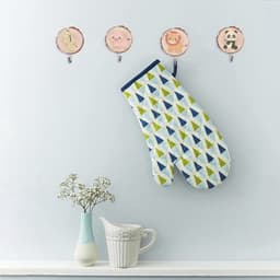 Haken 6 Stuks - Zelfklevende Houten Dierenhaken - Wandhaken voor Kleding/Sleutels/Hoeden - Kindvriendelijk/Milieuvriendelijk - Maximaal 2,5 kg Belastbaar - Kinderhaken — thumbnail 5