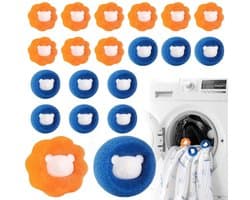 SolidKeus - Set van 20 Wasballen voor Pluizenverwijdering