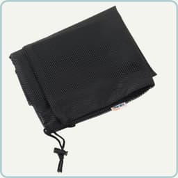 Waszak Groot XL - 60x90CM - 2 Stuks - Laundry Bag - Wasnet - Waszakje - Treksysteem - Trekbandsluiting - Polyester - Schoenenzak - BLACK — thumbnail 2
