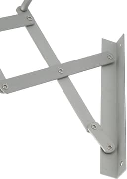 Solidchoice - Uittrekbare Wanddroger van Aluminium, 1 m — thumbnail 2