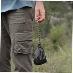 Kampeerwaslijn - Droogrek Buiten - Kleding Drogen - Intrekbaar Ontwerp - 5 Meter - Zwart — thumbnail 5