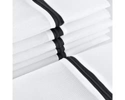 Wasnetjes, 10 stuks, waszakkenset, waszak Geschikt voor ritssluiting Geschikt voor bh's, ondergoed, sokken, panty's, babykleding (30 * 40 cm / 40 * 50 cm)