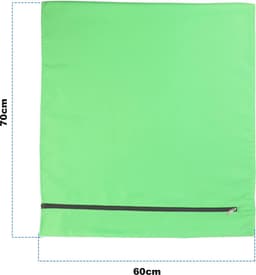 Waszak voor huisdieren, waszak voor honden- en kattenhaarverwijderaar voor handdoeken, dekens, huisdierbeddengoed, 60 x 70 cm (groen) — thumbnail 4