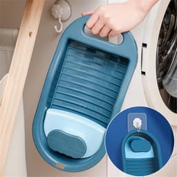 IBBO® - Wasbord - Mini-handwasbord - Gebruikt Om Kleding En Kleine Artikelen - Met De Hand Te Wassen - Ondergoed Washboard - Instrument Washboard - Washboard Voor Kinderen - Handmatige Wasmachine - Niet-elektrisch — thumbnail 3