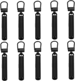 NUOBESTY Metal Zipper Pullers 10 Pack Zier Zipper Pullers For Zipper Repair Kit Easy Installation For Shoes And Bags — thumbnail 1