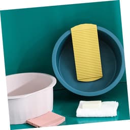 Wasbord Set - Wasbak Wasmand - Baby Kleding Wassen - Anti-slip Ontwerp - 35.5 cm - Blauw — thumbnail 2