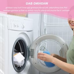 6-delige Mini Wasmachine Set voor Ondergoed en Kleding - Reisvriendelijke Wasnetjes en Wasmiddel voor Efficiënt Wassen — thumbnail 2