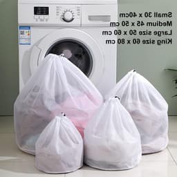 4 Stuks Wasnetten voor Kleding - Diverse Maten Waszakken voor de Wasmachine en Opberging — thumbnail 5