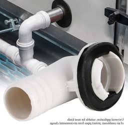 Luchtconditioner Afvoeraansluiting voor Mini Split en Raam AC Units, Condensaat Afvoerslang Bocht met Rubber Ring voor Eenvoudige Installatie — thumbnail 2