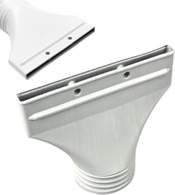 Raamdoorvoer Slang - Afvoerslang Aansluiting - Airco Installatie - Smal Profiel - 57 cm Lengte - Wit Grijs — thumbnail 4