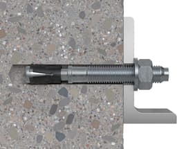 Kogelanker - Heavy Duty Bevestiging - Zware Lasten Bevestigen - Hoge Belastbaarheid - 6/10 Standaard - Zilver — thumbnail 2
