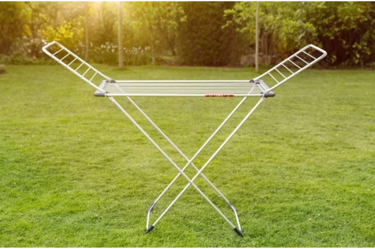 Vileda Aluminium Serie - Droogrek - Lichte Droger - Op Wieltjes — afbeelding 1