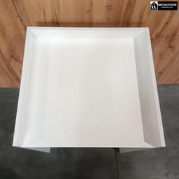 Wasmachine Kast - Ombouw Meubel - Badkamer Organisatie - Geluiddempend Ontwerp - 66x97x62 cm - Kasjmier Beige — thumbnail 5