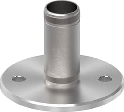Roestvrijstalen Anker - Muur Vloer - Buis Bevestigen - V2A Materiaal - 337mm Buis - Zilverkleurig — thumbnail 5