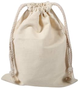Dailygoods- Waszak Grote Capaciteit - Waszakken voor Wasgoed - Waszak met Koordvergrendeling - Natuurlijk Katoen - Milieuvriendelijk - 15x20 cm - Wasmand — thumbnail 5