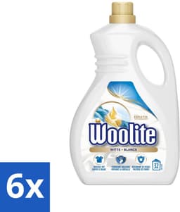Woolite White - Vloeibaar Wasmiddel - Met Keratine - Witte Was - 32 Wasbeurten - 1,9L - Voordeelverpakking - 6 stuks — thumbnail 3