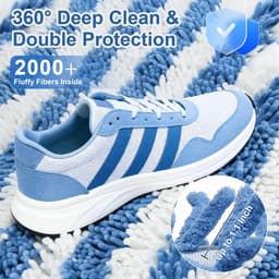 2-Pack Schoenwaskussens - 360° Diep Reinigen & Beschermen van Sneakers - Geschikt voor Wasmachine en Droger - Voor Elke Schoenmaat — thumbnail 4