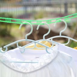 Generic Waslijn 8 Meter Duurzaam Nylon Wastouw voor Gebruik Binnen en Buiten met Winddichte Eigenschappen (GREEN) — thumbnail 2