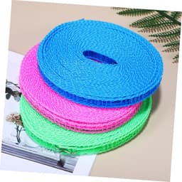 Waslijnen Outdoor - Reis Waslijn - Kleding Drogen - Verdeeld Ontwerp - 3 Rollen - Zoals Getoond — thumbnail 5