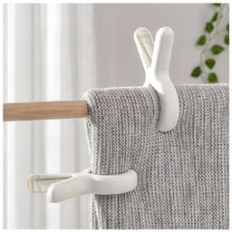 Grote badhanddoekklem - strandhanddoekklem - winddichte handdoekklem - kledingklem - sterke handdoekklem - geschikt voor dagelijkse was, strandlakens, dikke kleding, badhanddoeken, beddengoed - 6 stuks — thumbnail 5
