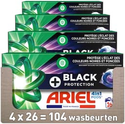 Ariel 4in1 Wasmiddel Pods Revitablack - 4 x 26 Wasbeurten — thumbnail 1