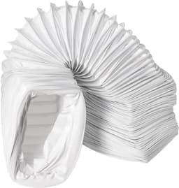 Afvoerslang Airco 110 x 55 mm - Flexibele PVC slang 3 meter - Airco afzuigkap droger — thumbnail 4