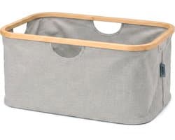 ACAZA Wasmand - Opvouwbaar Wasmand - 50 L - 54 x 36 x 24,5 cm - Grijs