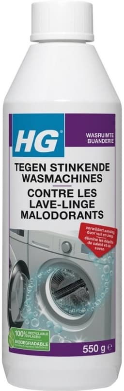 3 x HG - Tegen Stinkende Was - Verwijdert Aanslag Door Vuil & Zeep - 550 g - Voordeelverpakking - 3 stuks — thumbnail 3