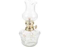 1set Retro Kerosine Lamp Glas Draagbare Olielamp Voor Binnengebruik Decoratieve Nachtlamp Voor Tafel Noodverlichting Voor Woonkamer Keuken