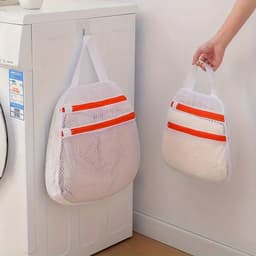 Waszak - 4 Stuks - Waszakken - Waszakjes - Wasnetten - Netwaszakken - Waszakjes Met Rits - Beschermzak voor Wasmachine - Laundry Bag - Kledingzakjes - Wassorteerder - Waszak Voor Delicate Stoffen - Voor Thuis, Slaapzaal, Hotel, Reizen — thumbnail 2