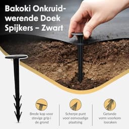 Plastic Grondankers, Set van 50 voor Diverse Tuinprojecten — thumbnail 4