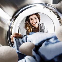 SnelShoppen - 6 XL Tumble Dryer Balls - 100% Nieuw-Zeelandse Wollen Trocknerbälle - Herbruikbare Natuurlijke Vezels - Statics Verminderen - Energiezui — thumbnail 2