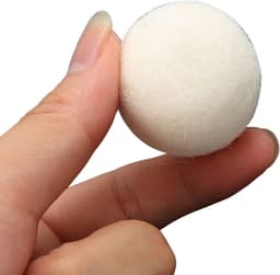 6 stuks wollen droogballen, hoge dichtheid, absorberen vocht, verminderen statische elektriciteit, wasverzachter, verkort de droogtijd (4 cm) — thumbnail 4