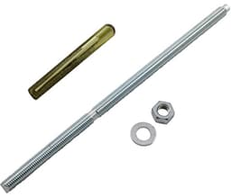 Gegalvaniseerde Ankerstaaf M12 x 300mm voor Metalen En Bliksemankers — thumbnail 1