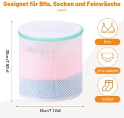 NTH products- Waszak 3 Stuks - Beha-Waszak - Herbruikbaar Wasnet - 18 x 20 cm - Lichtgewicht - Sandwich-Mesh-Materiaal — thumbnail 3