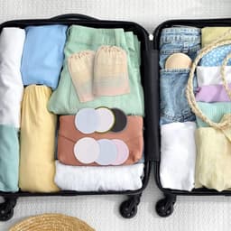 Herbruikbare Make-up Verwijder Pads, 24 Stuks Eco-vriendelijk Wasbare Bamboe Microfiber Pads met Waszak, Gezichtsreinigingspuffs voor Alle Huidtypes, Perfect Cadeau voor Vrouwen — thumbnail 3